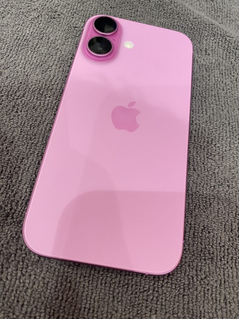 iPhone16ピンク